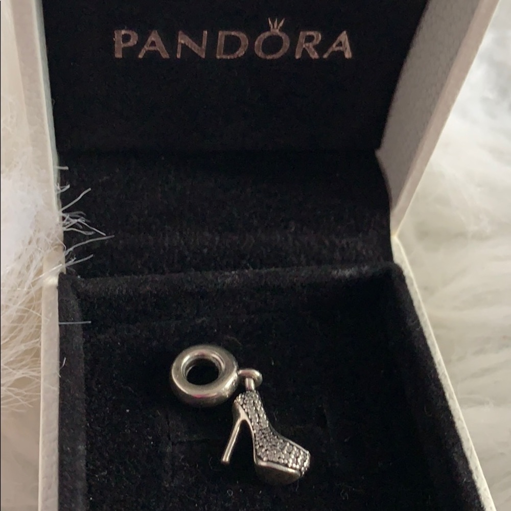 Pandora high heel charm